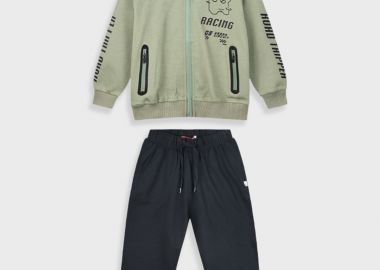 Φόρμα με τύπωμα για αγόρι | ΧΑΚΙ - Energiers - 